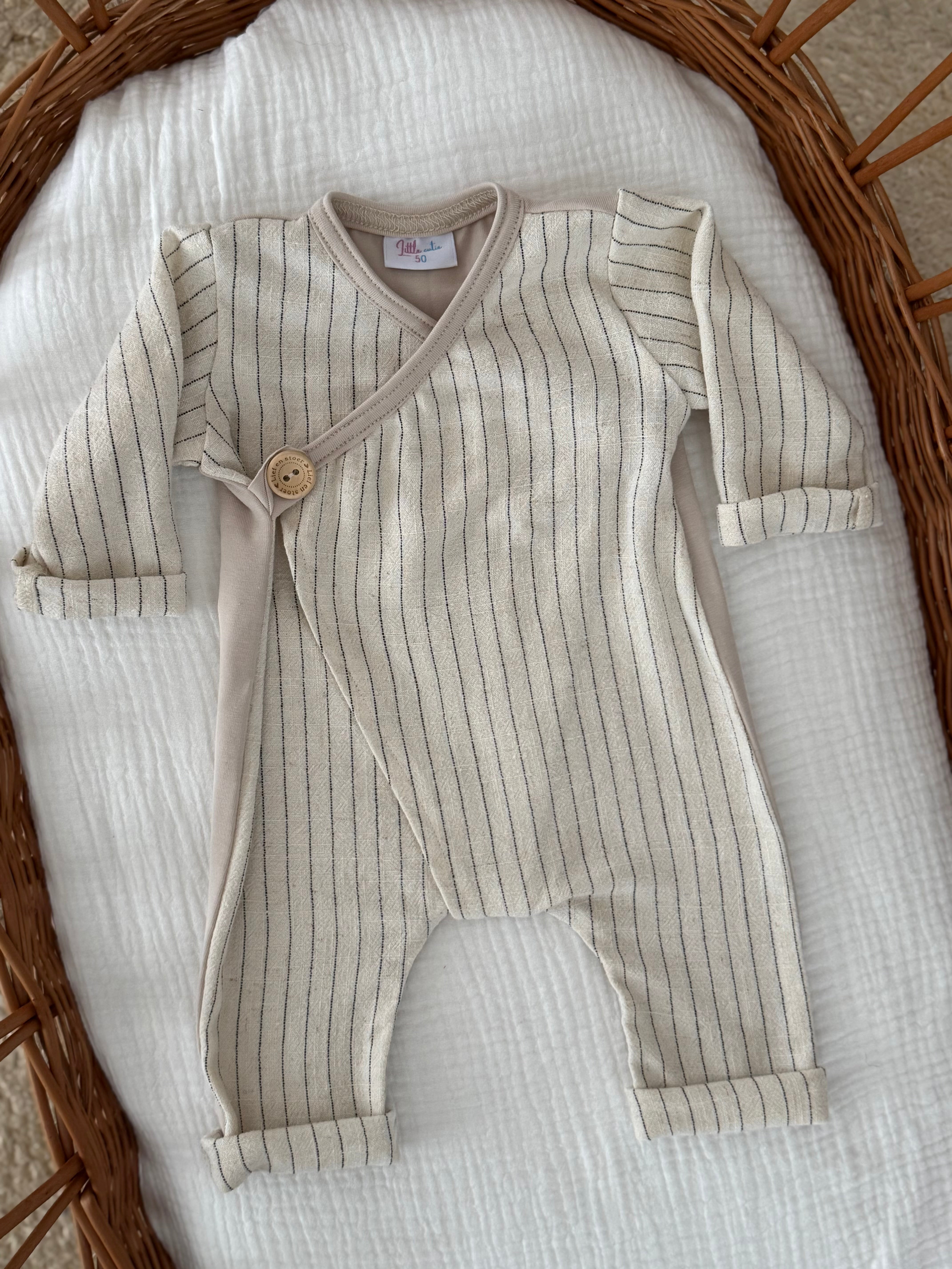 Boxpakje Dahlia — Linen Strepen - For Your Little Cutie