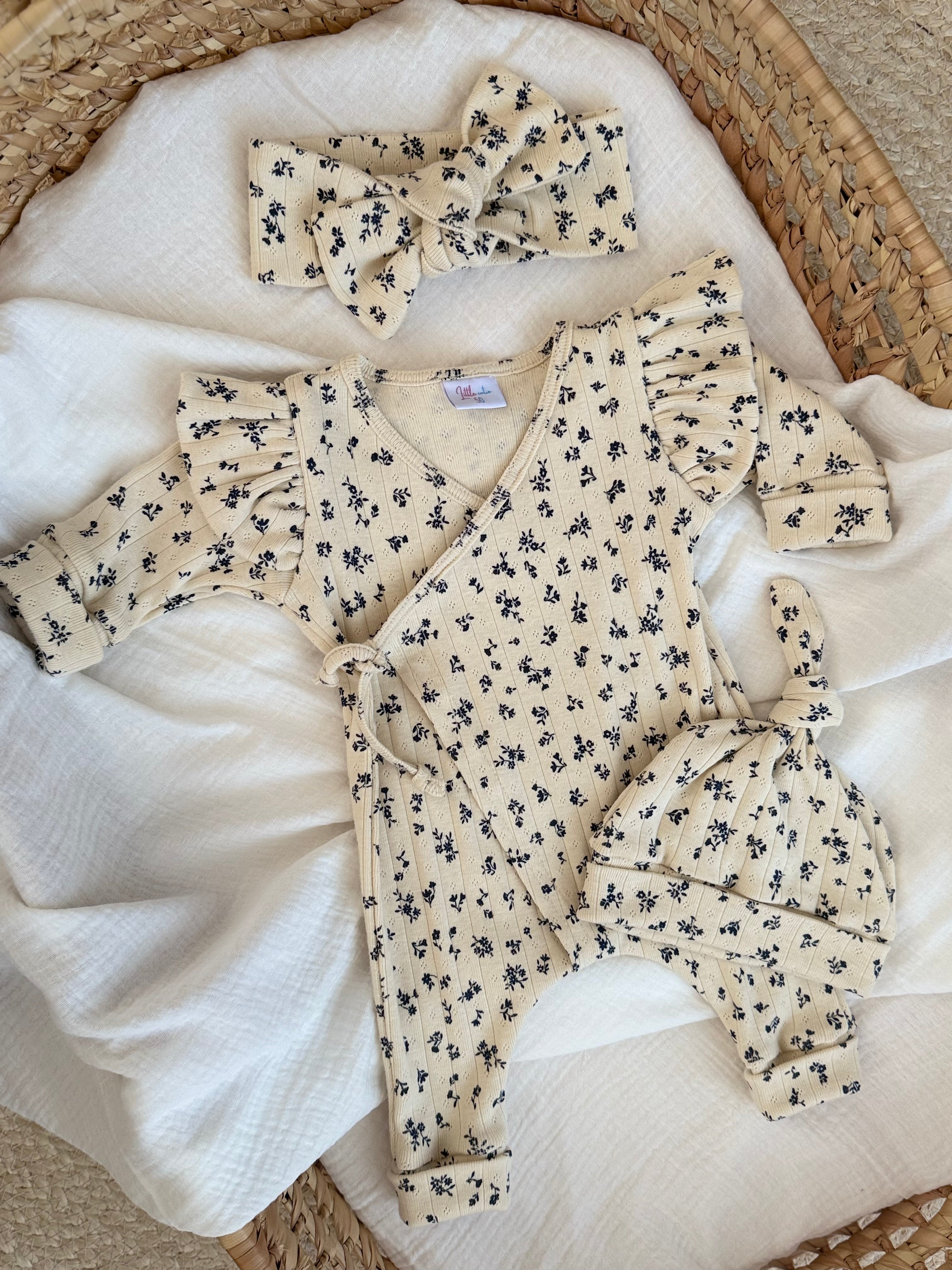 Boxpakje Pointelle mini flower - For Your Little Cutie