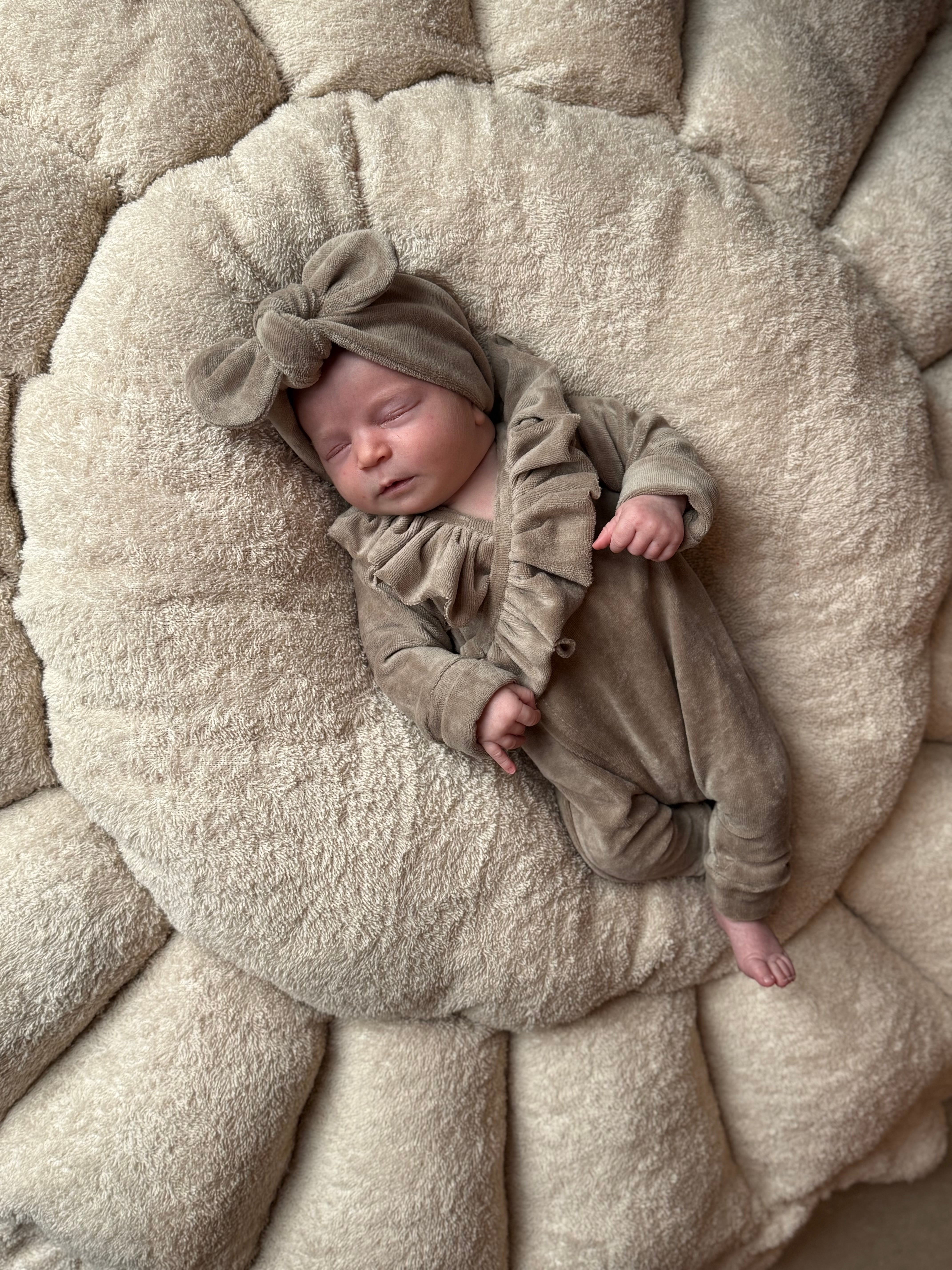 Boxpakje - velours taupe - For Your Little Cutie