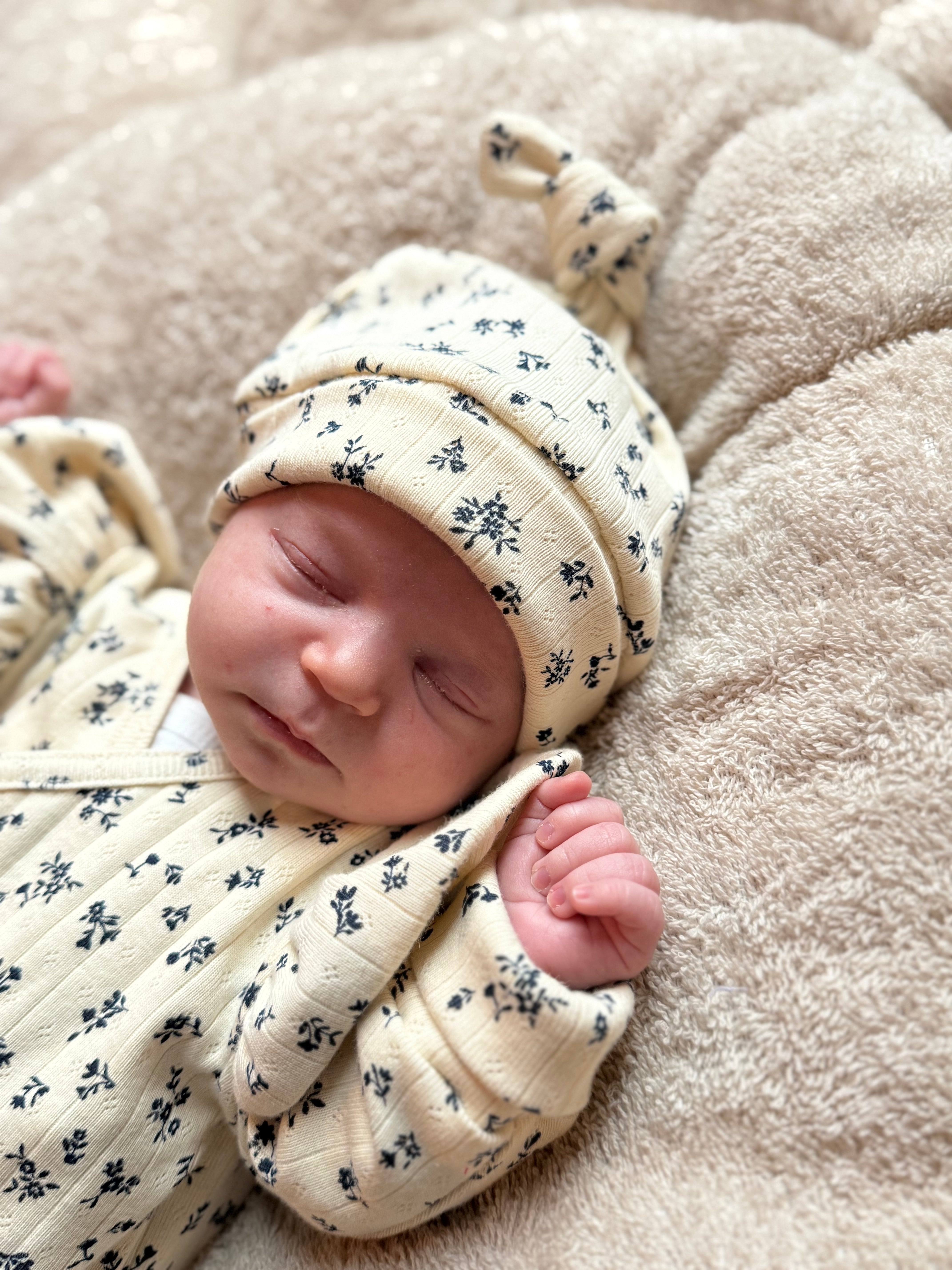 Mutsje Pointelle mini flower - For Your Little Cutie