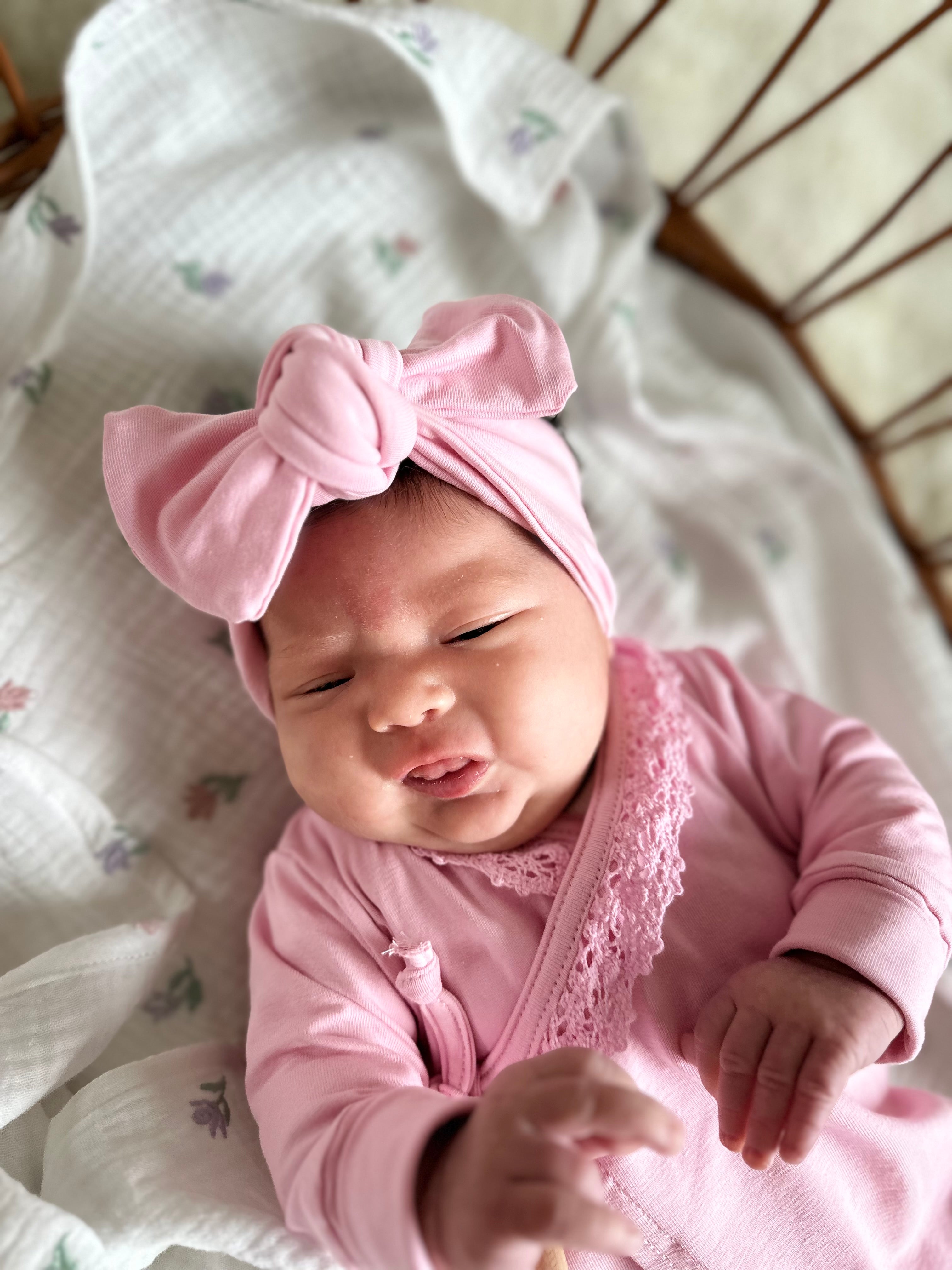 Haarbandje - baby pink - For Your Little Cutie