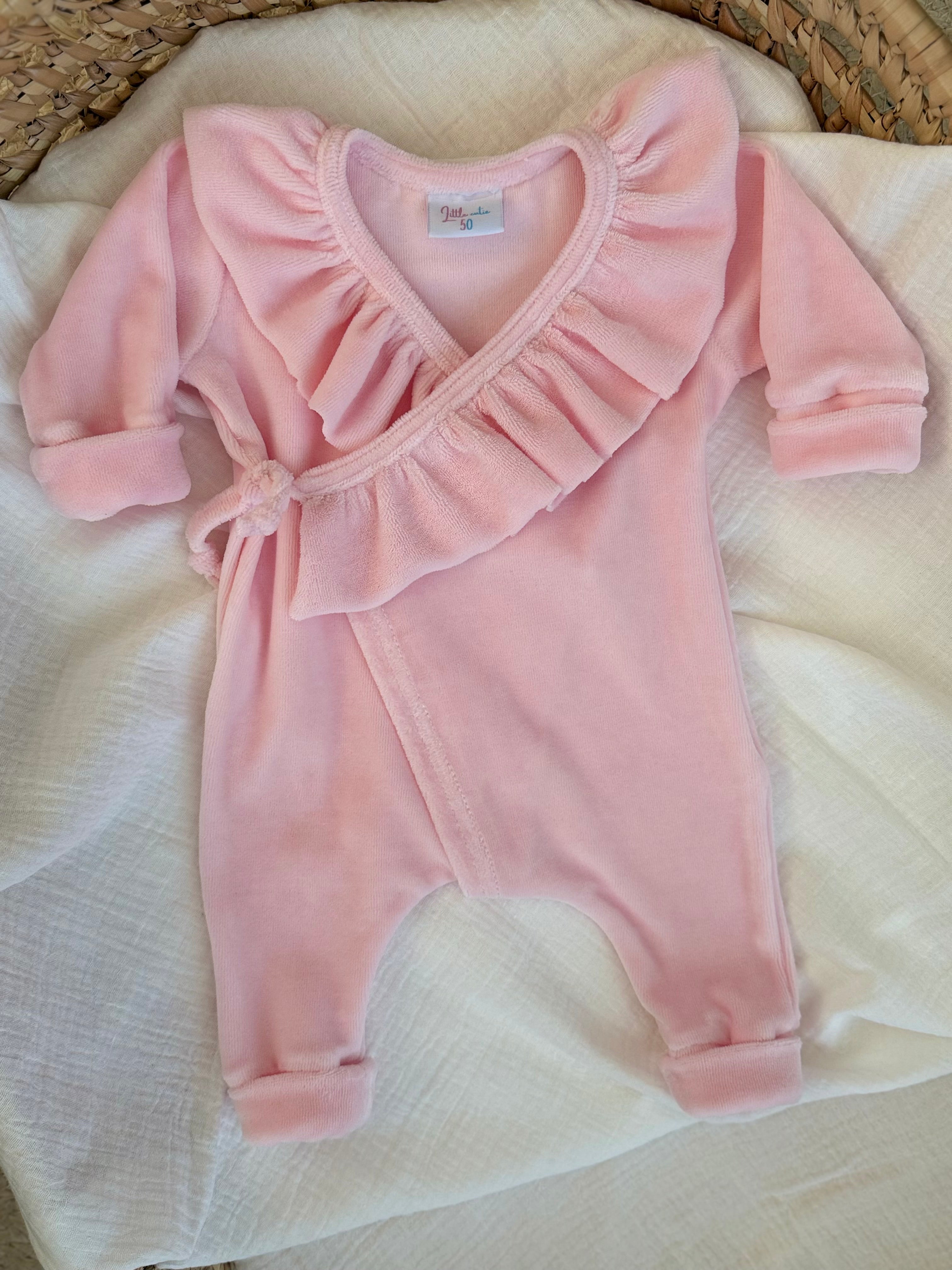 PRE-ORDER Boxpakje - velours licht roze