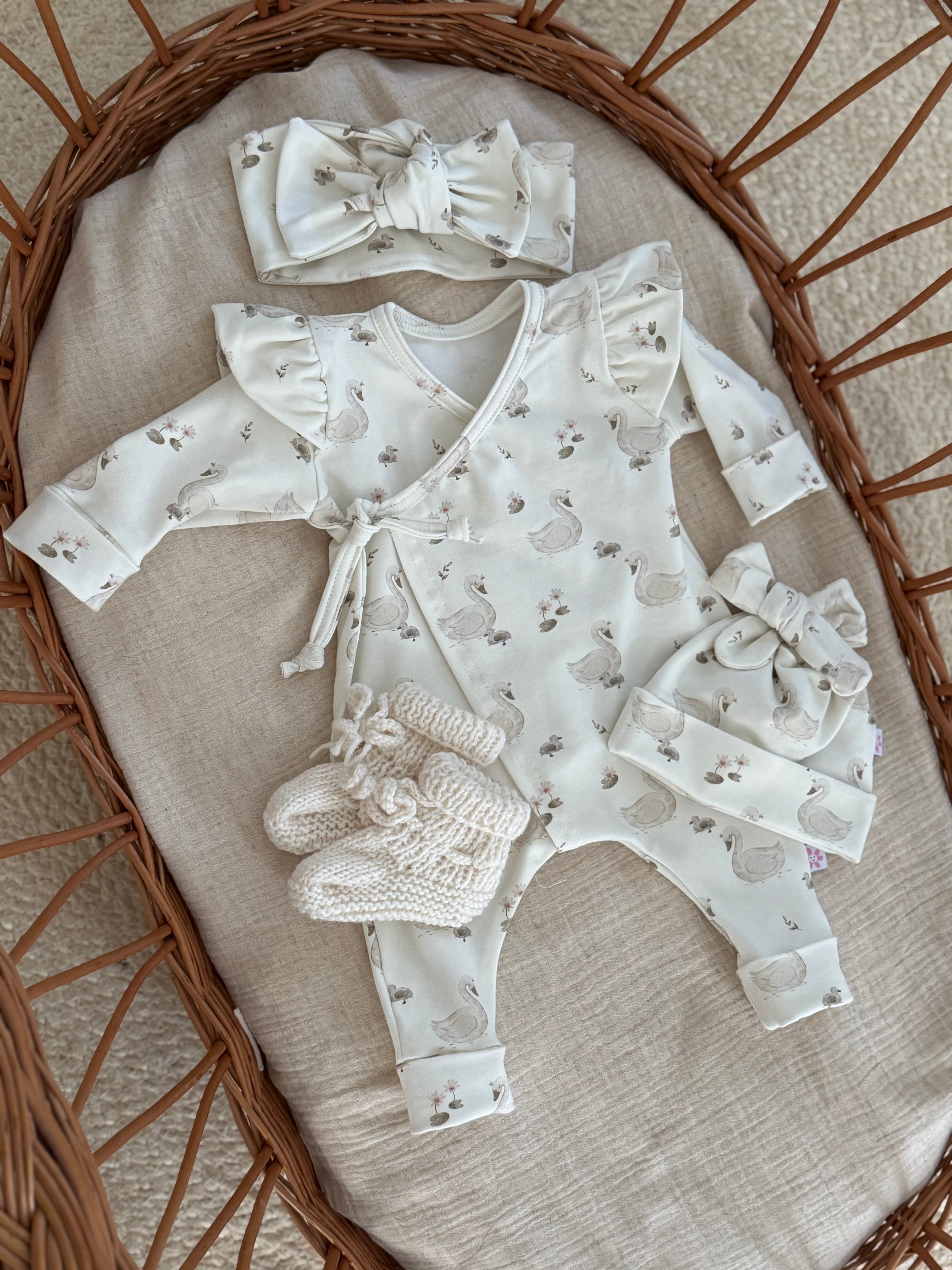 Boxpakje ruffle - baby swann - For Your Little Cutie