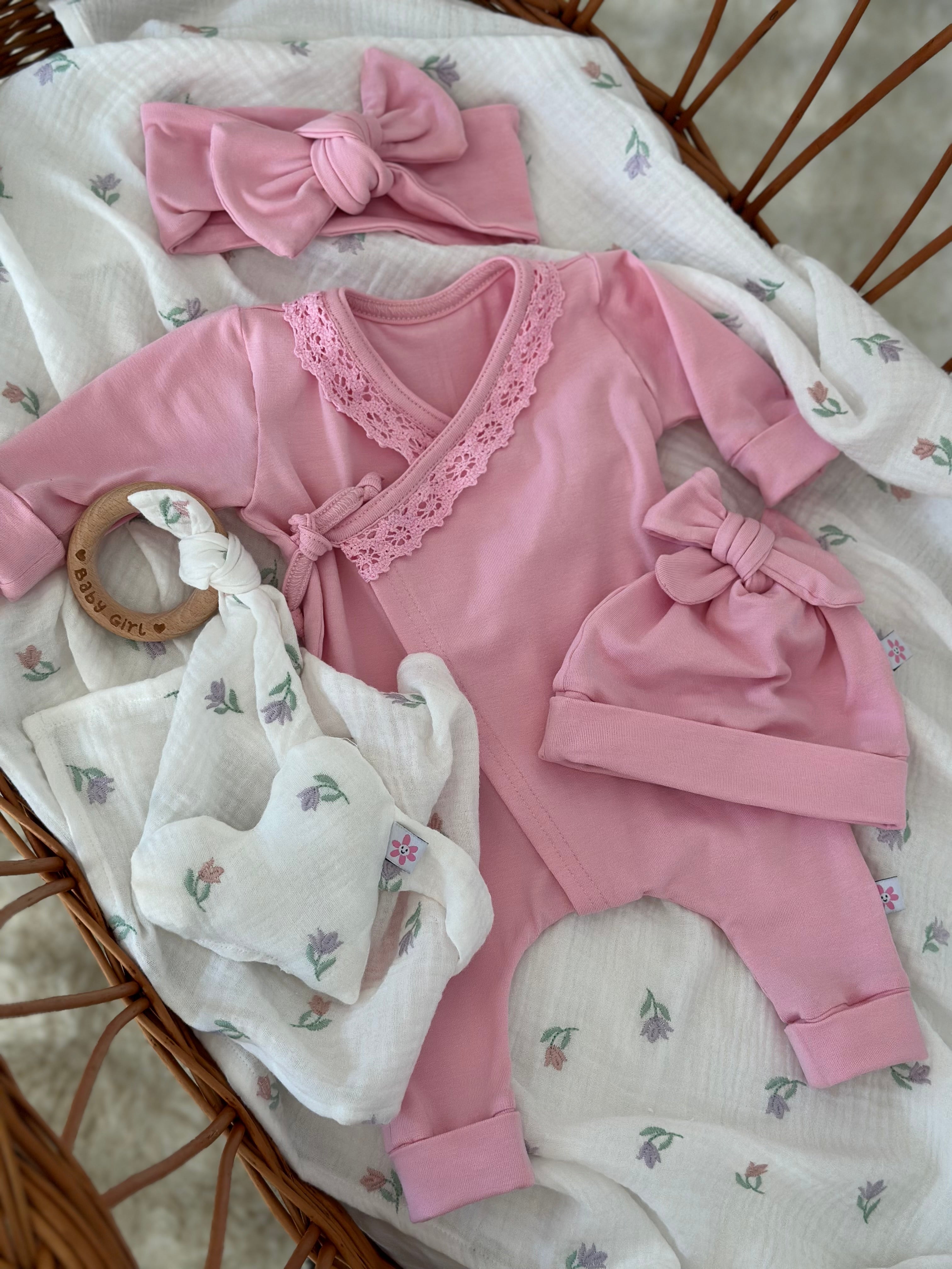 Boxpakje - kant baby pink - For Your Little Cutie