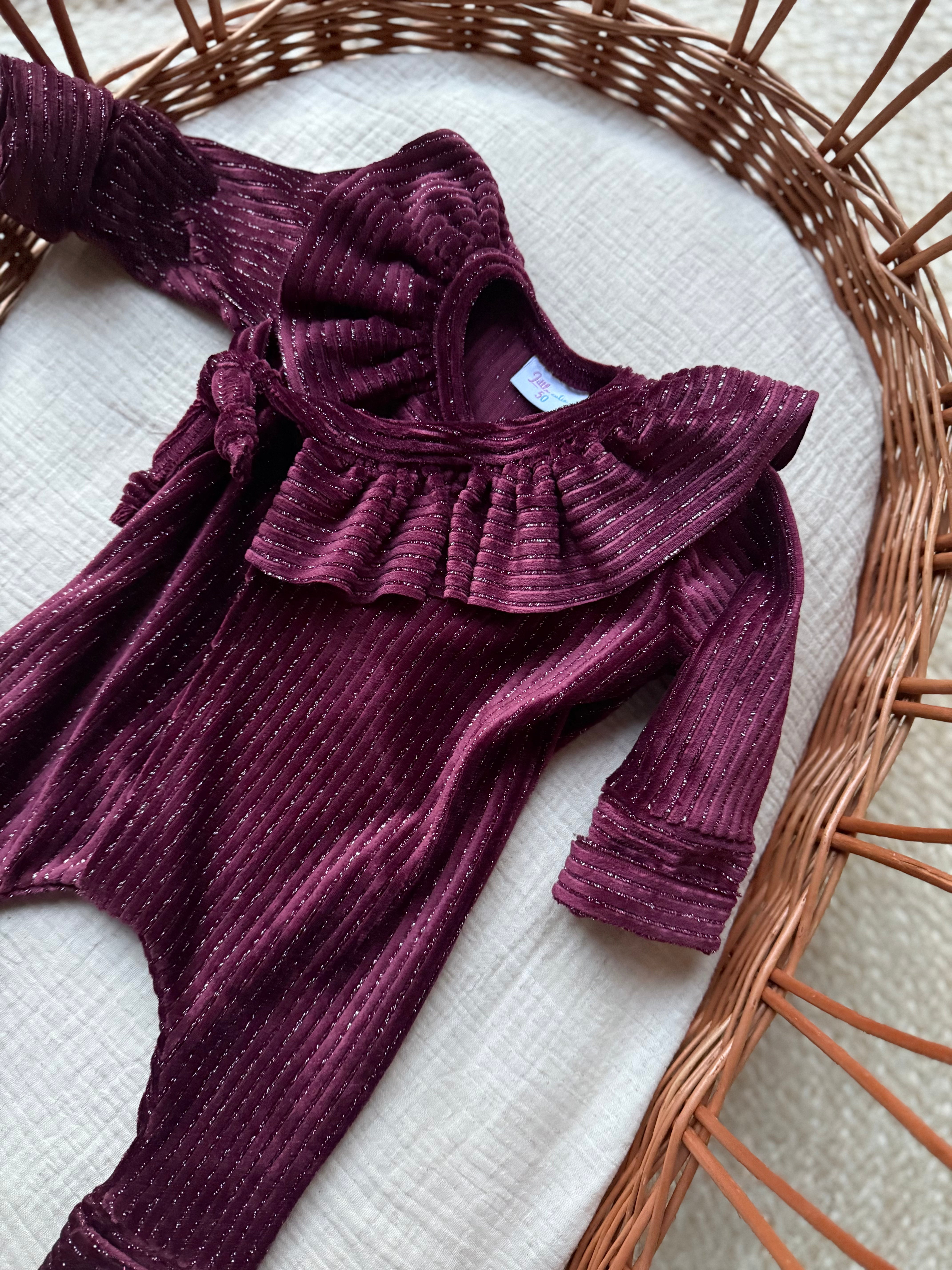 SPECIALE EDITION Boxpakje lastmoon - Bordeaux glitter