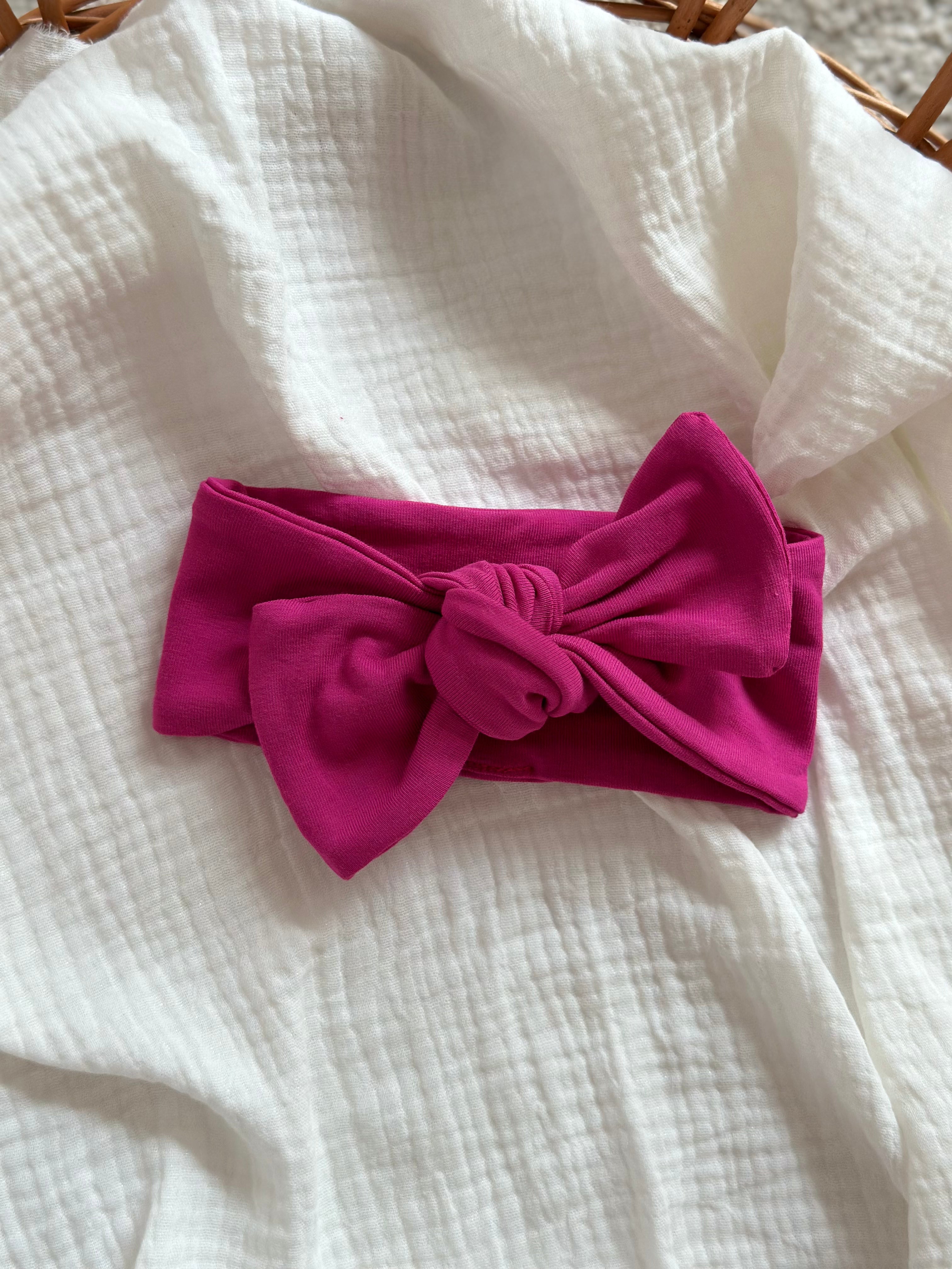 Haarbandje - Organic Fuchsia - For Your Little Cutie