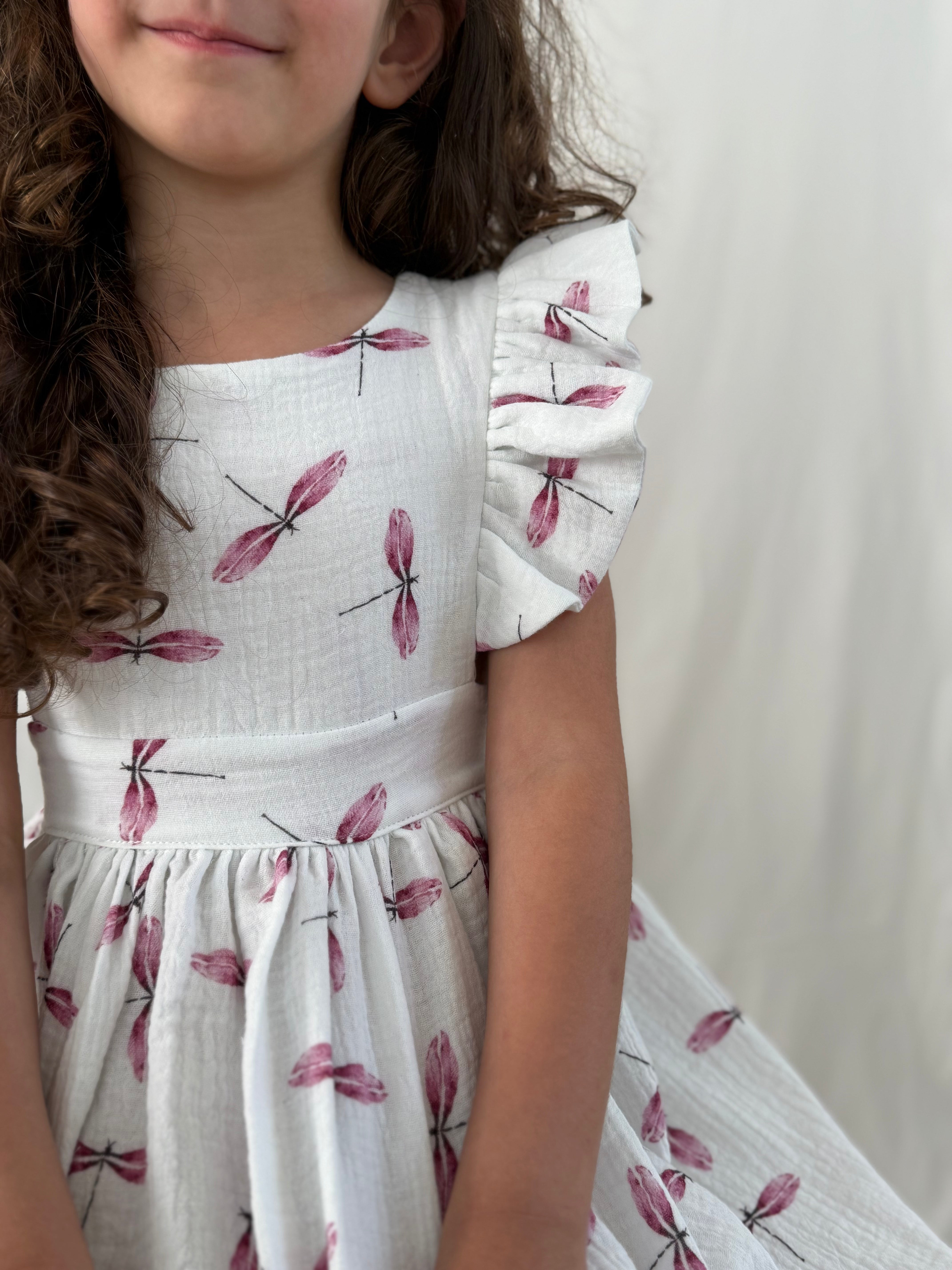 Dress roze libellen - Zomer favoriet