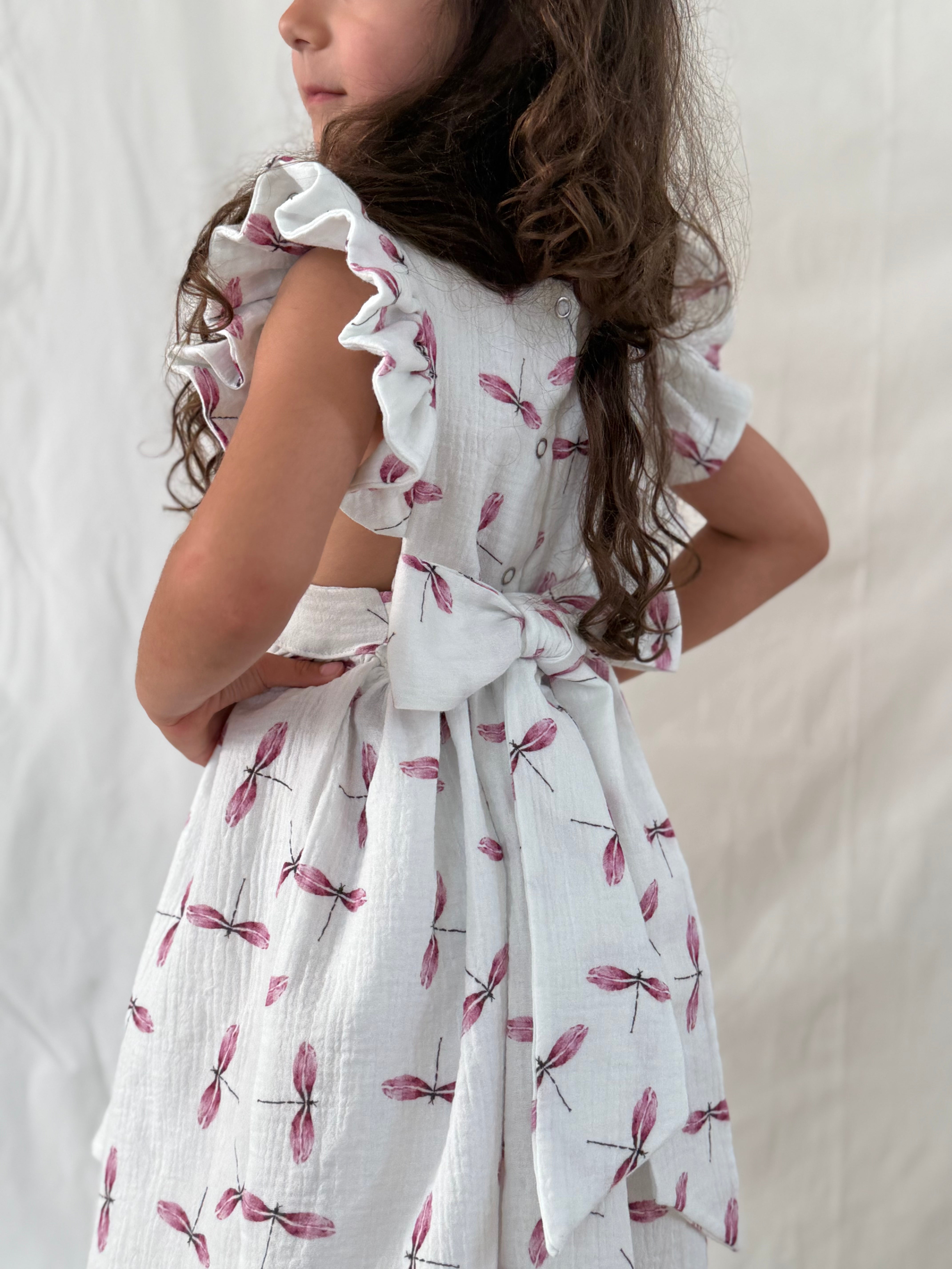 Dress roze libellen - Zomer favoriet