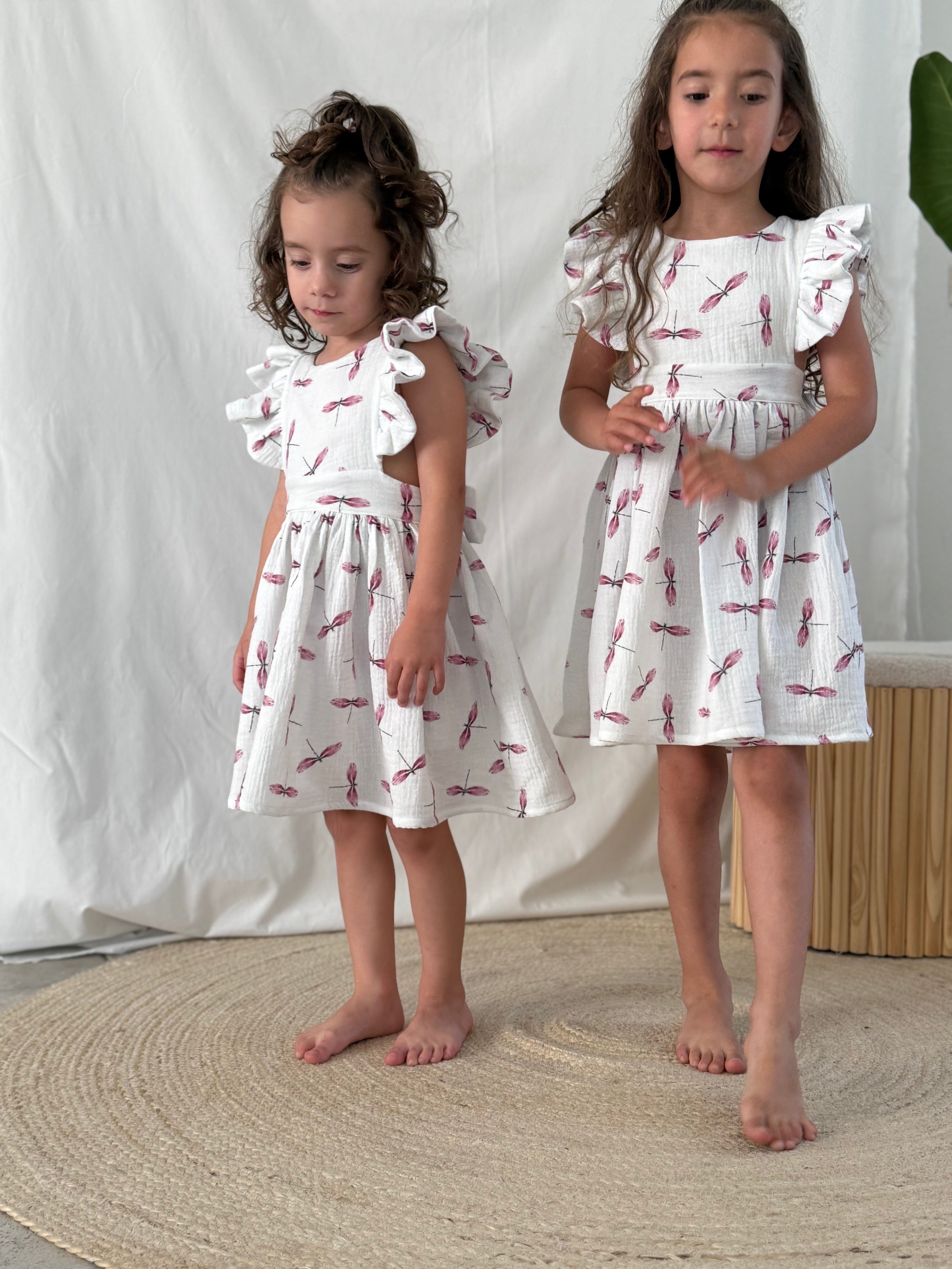 Dress roze libellen - Zomer favoriet