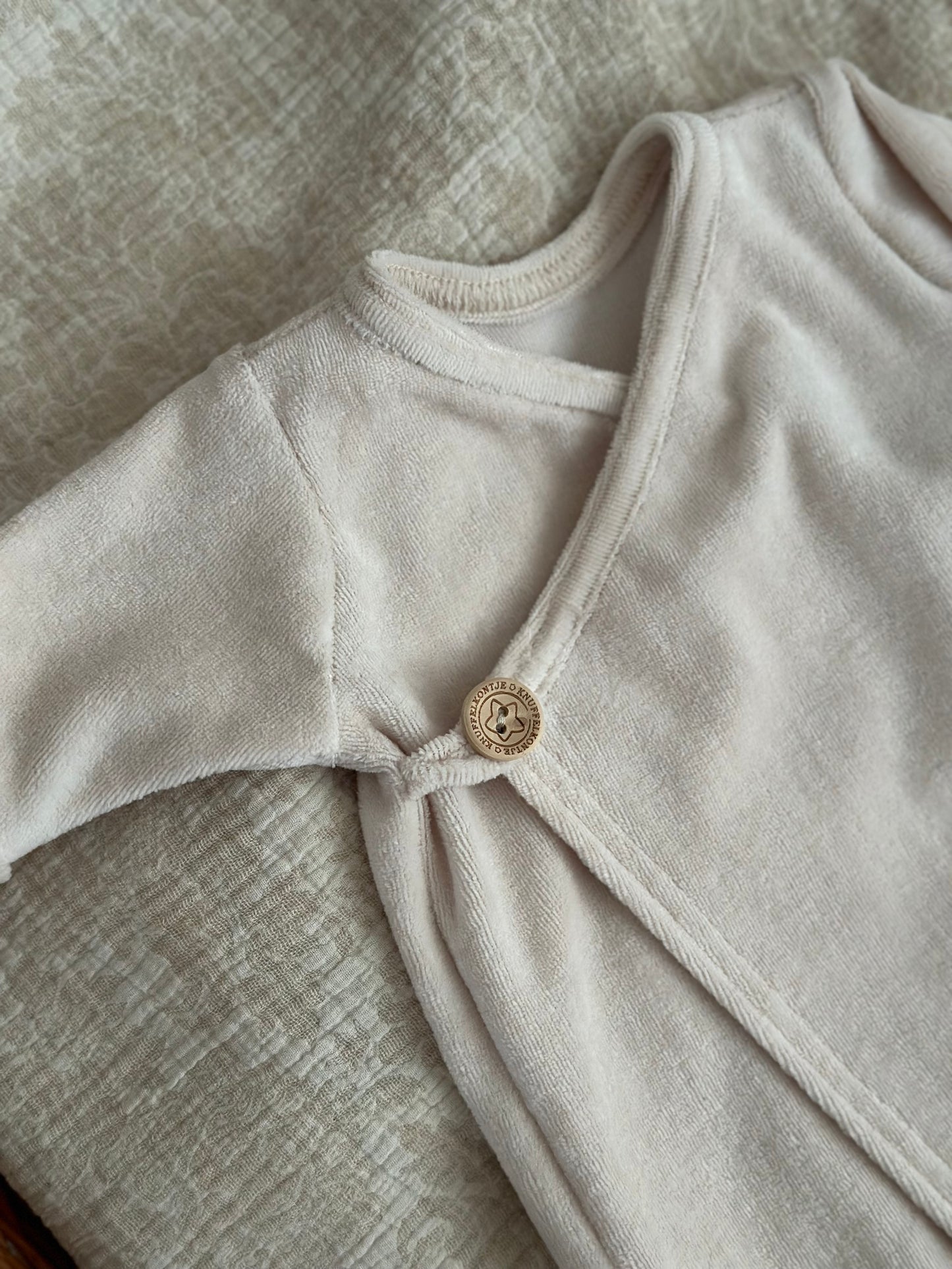 Boxpakje unisex - velours creme - For Your Little Cutie