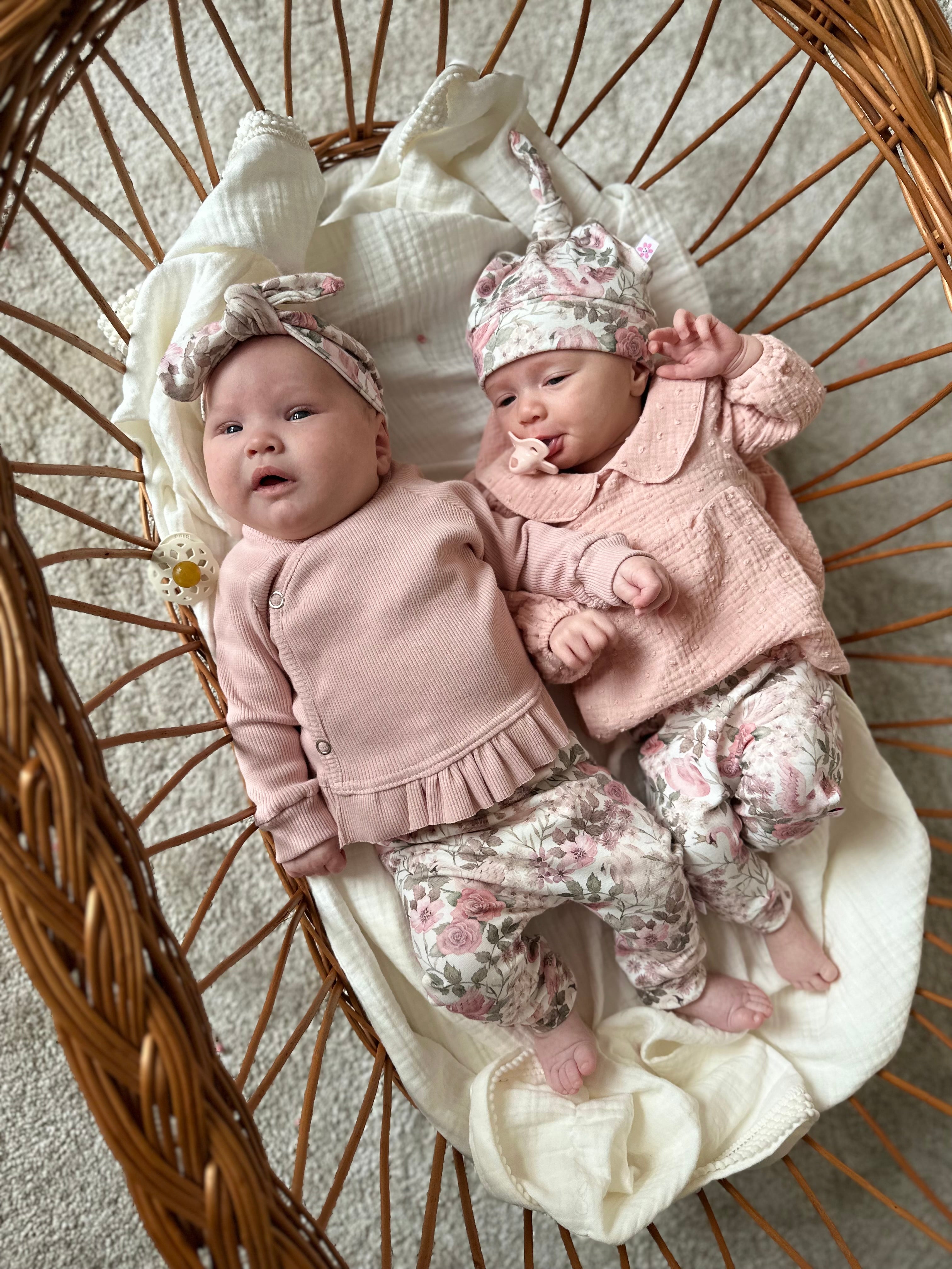 Broekje - Roze zwaan - For Your Little Cutie