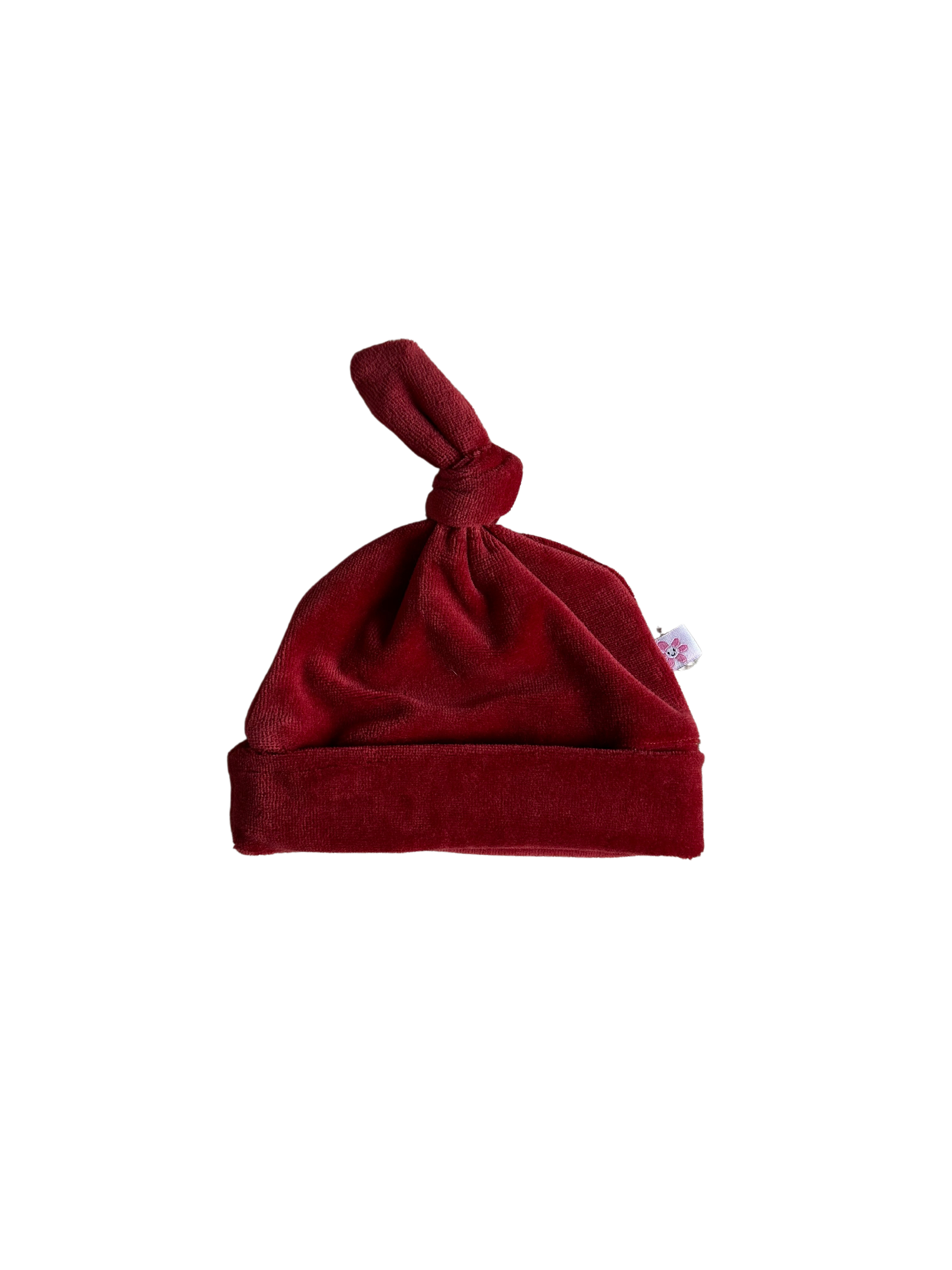 Mutsje - velours red - For Your Little Cutie