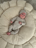 Boxpakje unisex jersey rib - beige - For Your Little Cutie