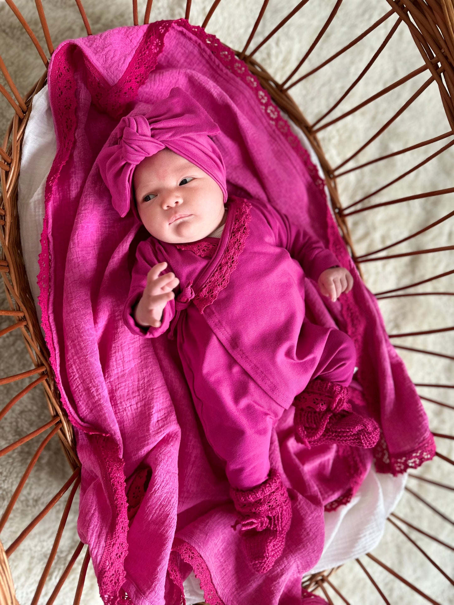 Boxanzug Organic - Fuchsia