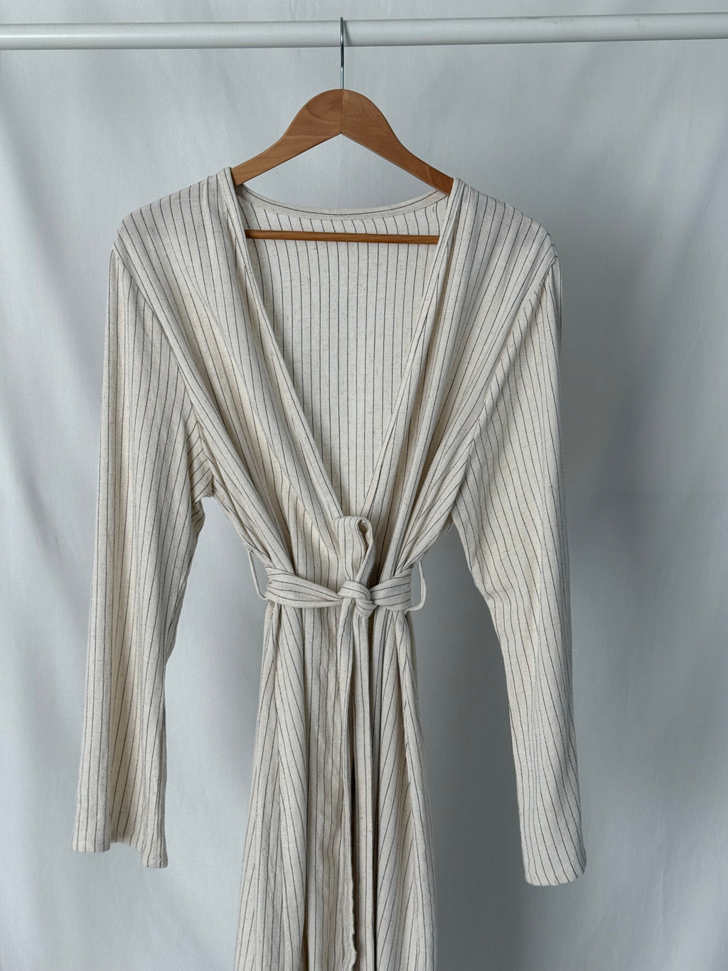 Mama Lounge Vest - Linnen Stripe