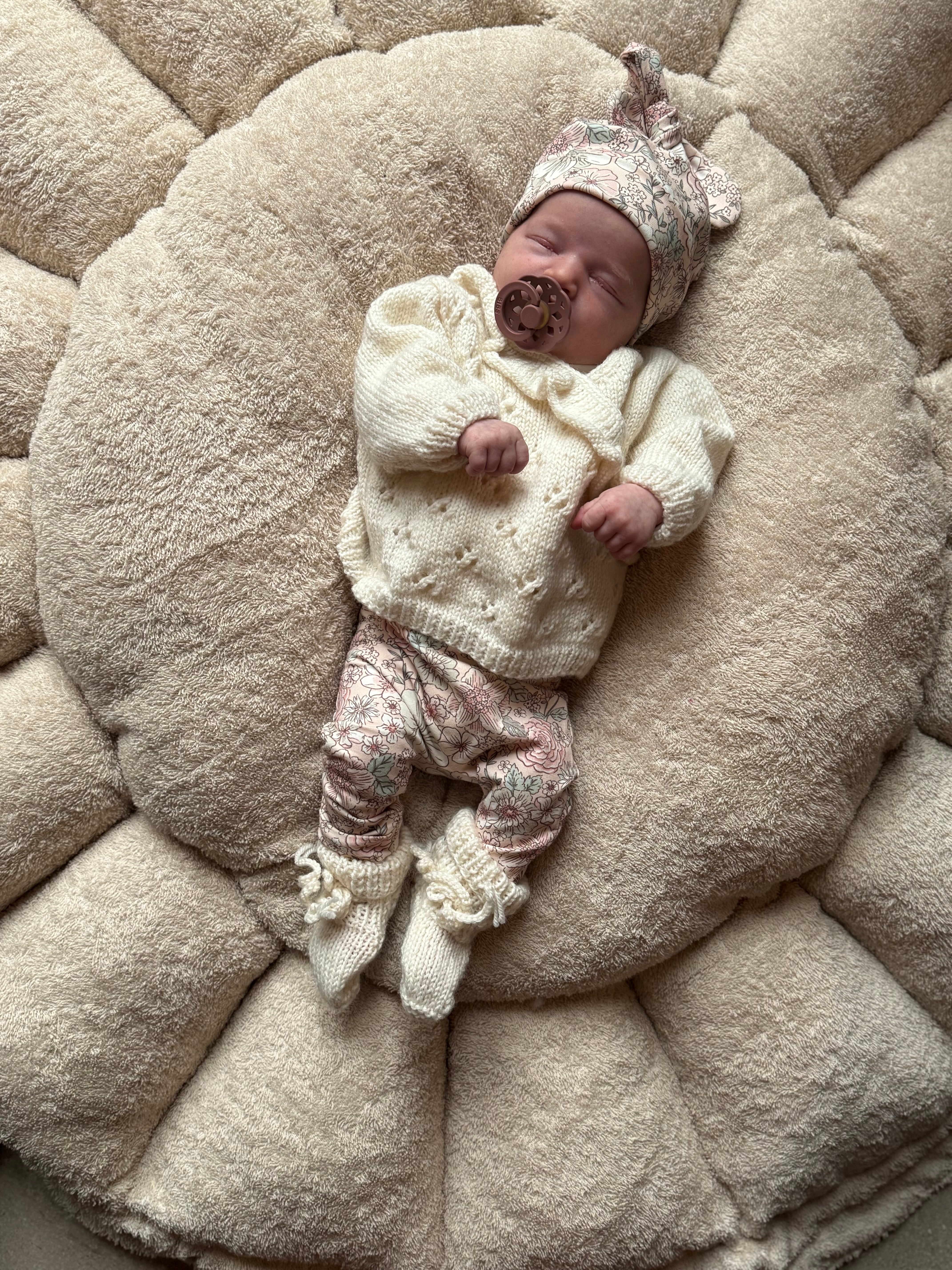 Broekje - Pink Flower - For Your Little Cutie