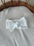 Haarbandje jersey rib - off white - For Your Little Cutie