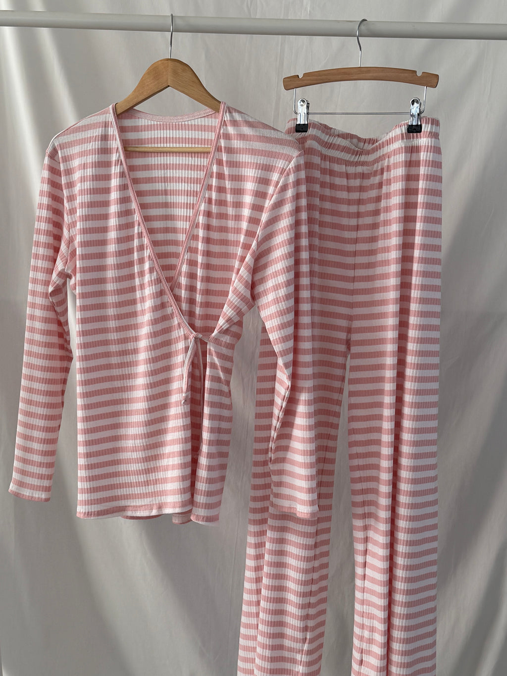 Mama Huispak - Roze Stripe