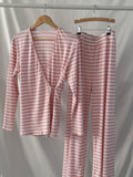 Mama Huispak - Roze Stripe