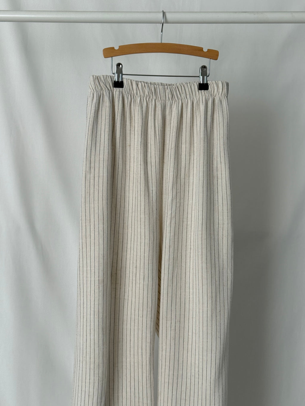 Mama Broek - Linnen Stripe