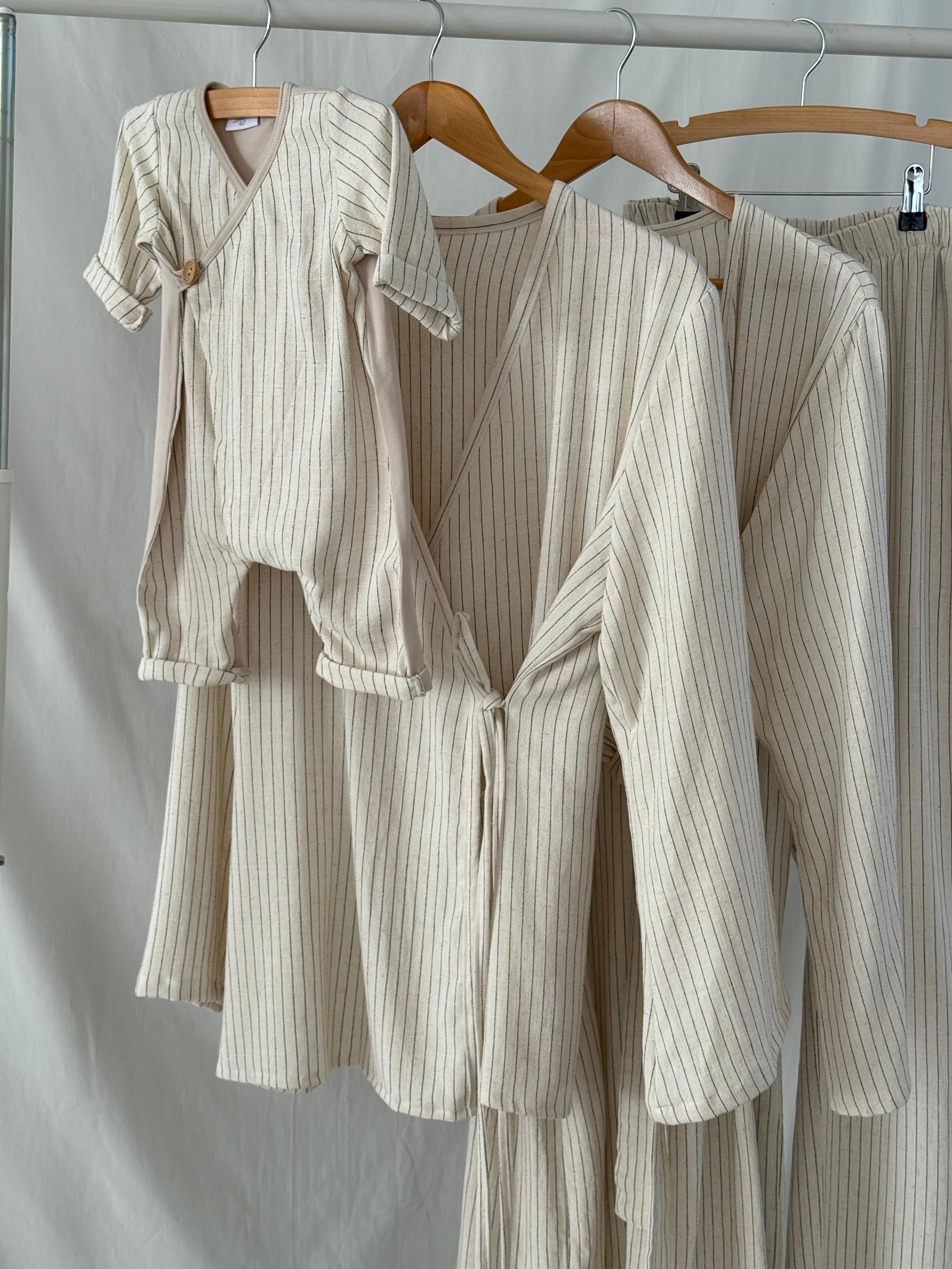 Mama Huispak - Stripe Linen