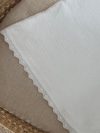 Mousseline Doek - Broderie Off White - For Your Little Cutie