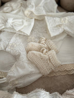 Newborn Set 4 delig (Haarbandje) Dahlia - Bloem Floral - For Your Little Cutie