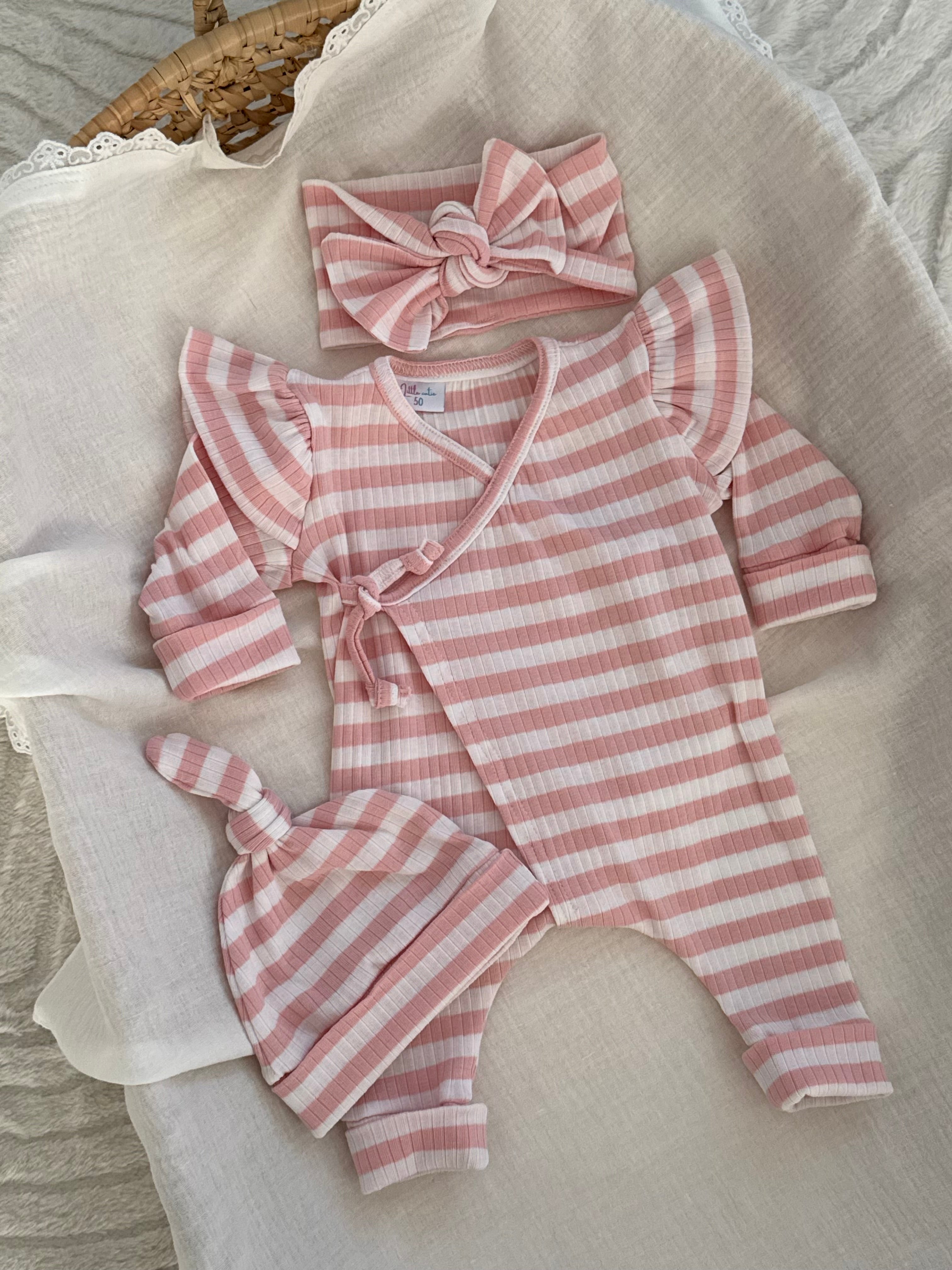 Boxpakje - Roze strip