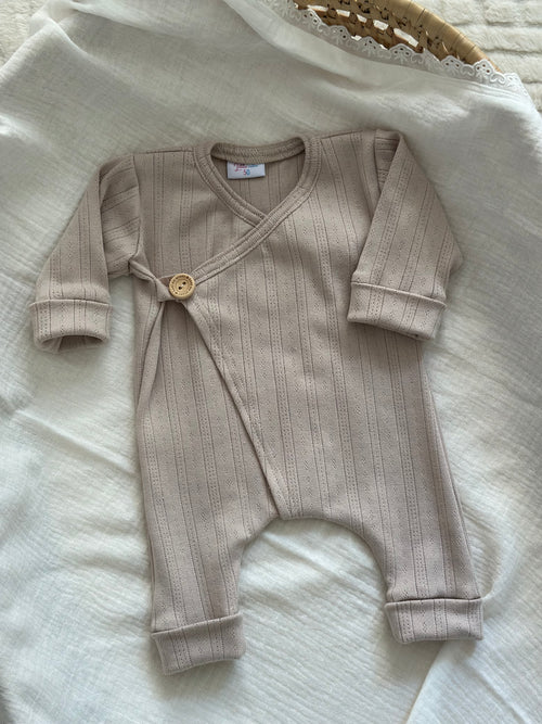Boxpakje Unisex - Ajour De Luxe Sand - For Your Little Cutie