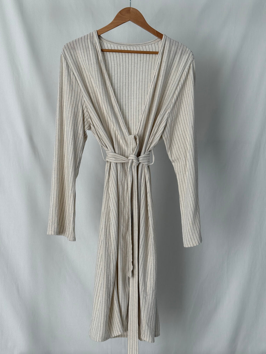 Mama Lounge Vest - Linnen Stripe