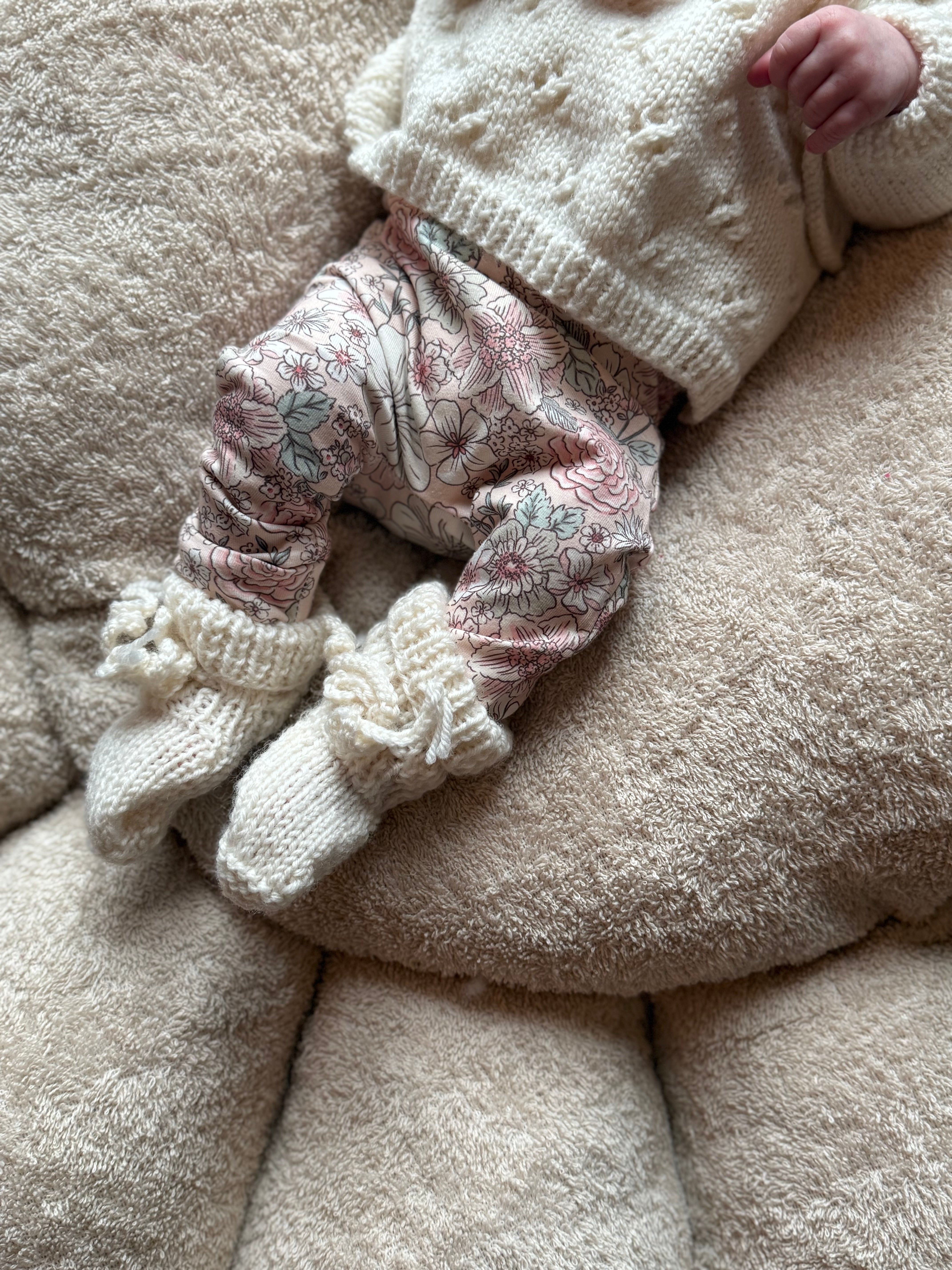 Broekje - Pink Flower - For Your Little Cutie