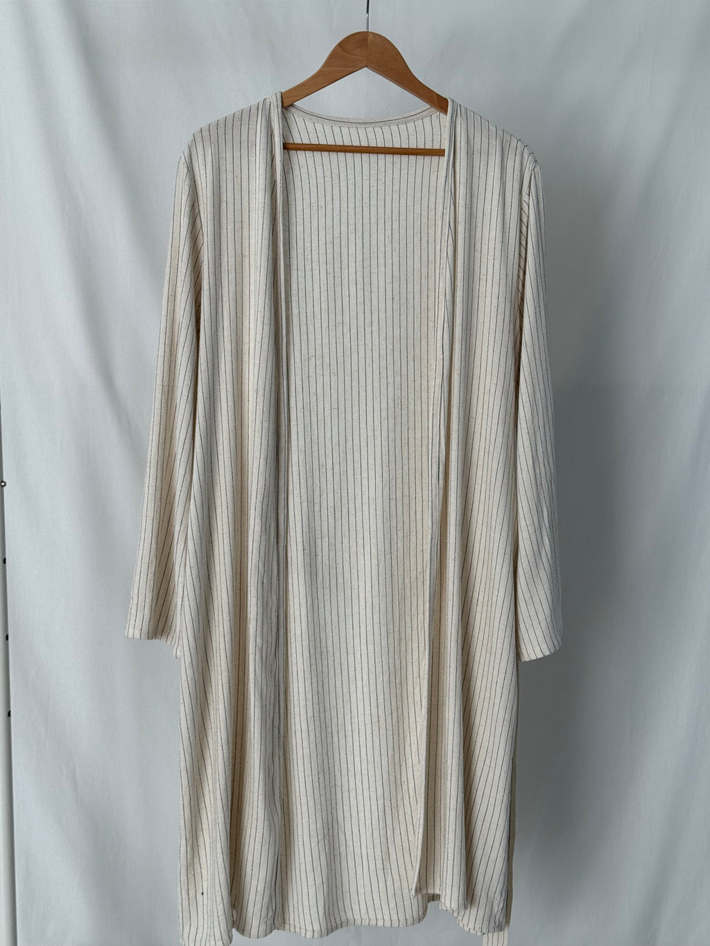 Mama Lounge Vest - Linnen Stripe