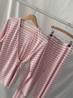 Mama Huispak - Roze Stripe