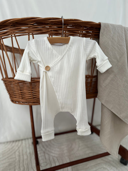 Boxpakje Milo - Rib Ecru - For Your Little Cutie