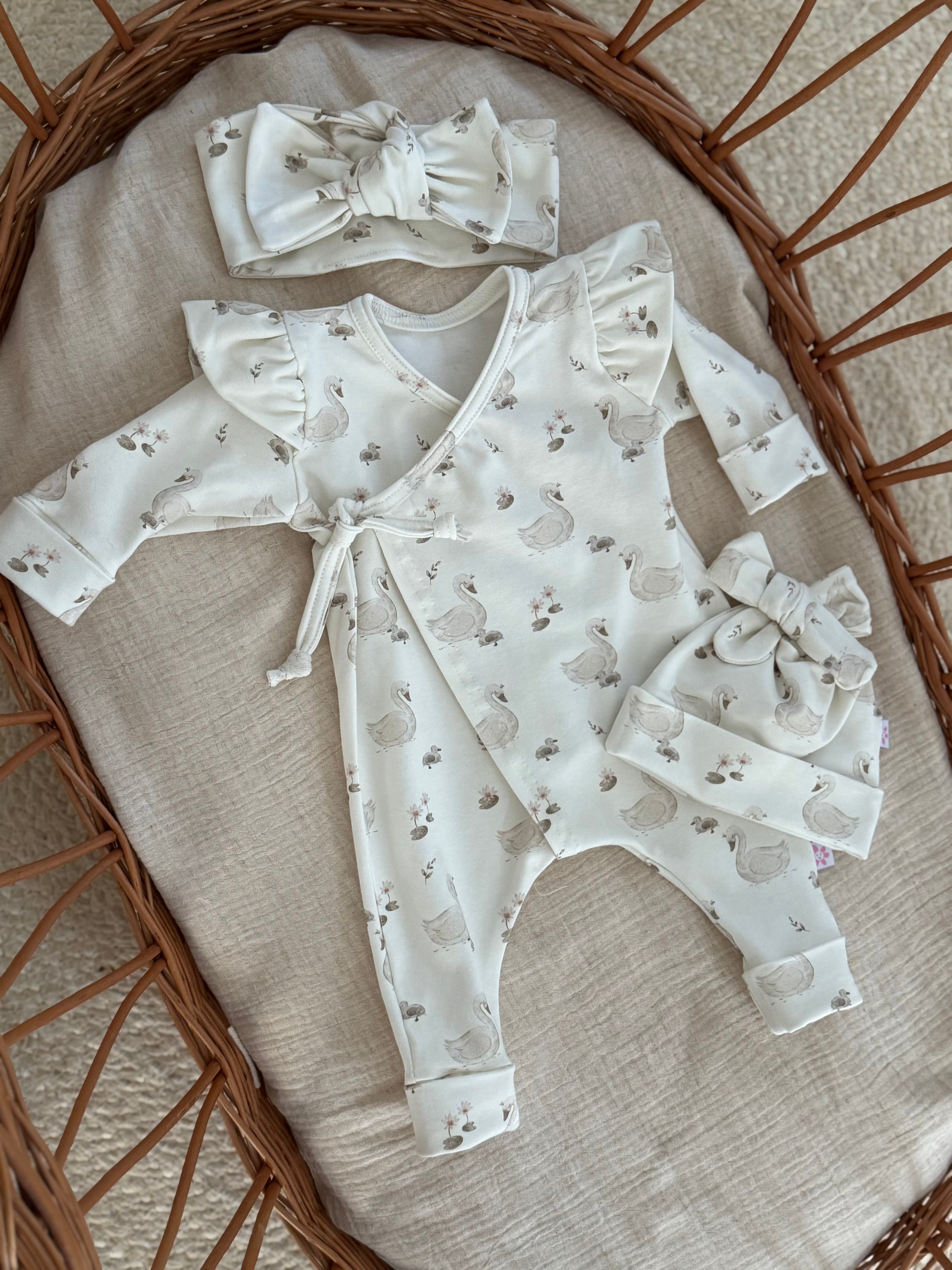 Boxpakje ruffle - baby swann - For Your Little Cutie