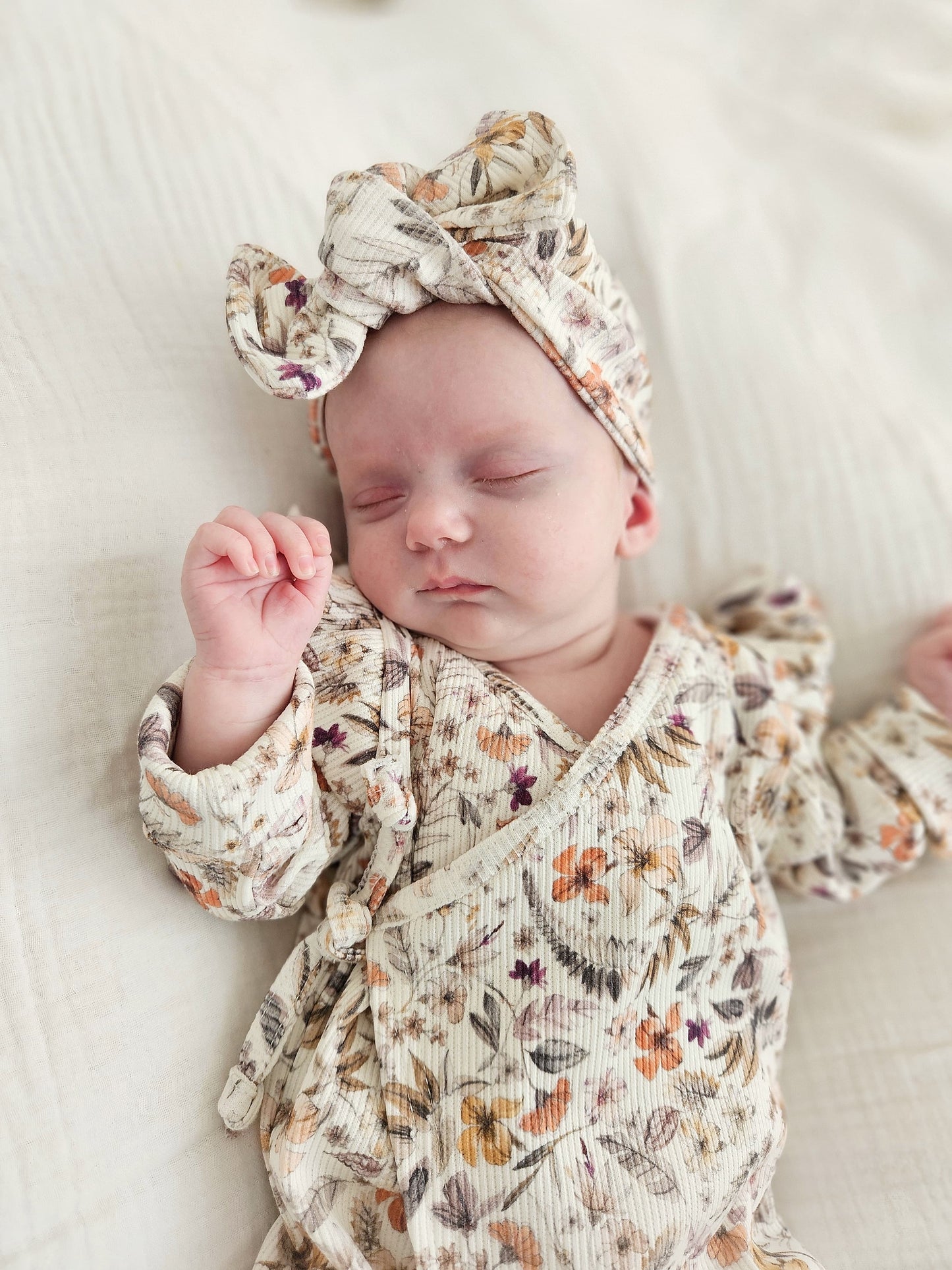 Haarbandje - Botanic flower - For Your Little Cutie