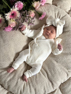 Boxpakje - fluweel rib ecru - For Your Little Cutie