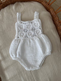 Pakje Dahlia — Gehaakt Wit/Ecru - For Your Little Cutie