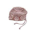 Gehaakt Mutsje Dahlia  - Roze - For Your Little Cutie