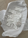 Newborn Set 5 Delig - Broderie Off White - For Your Little Cutie