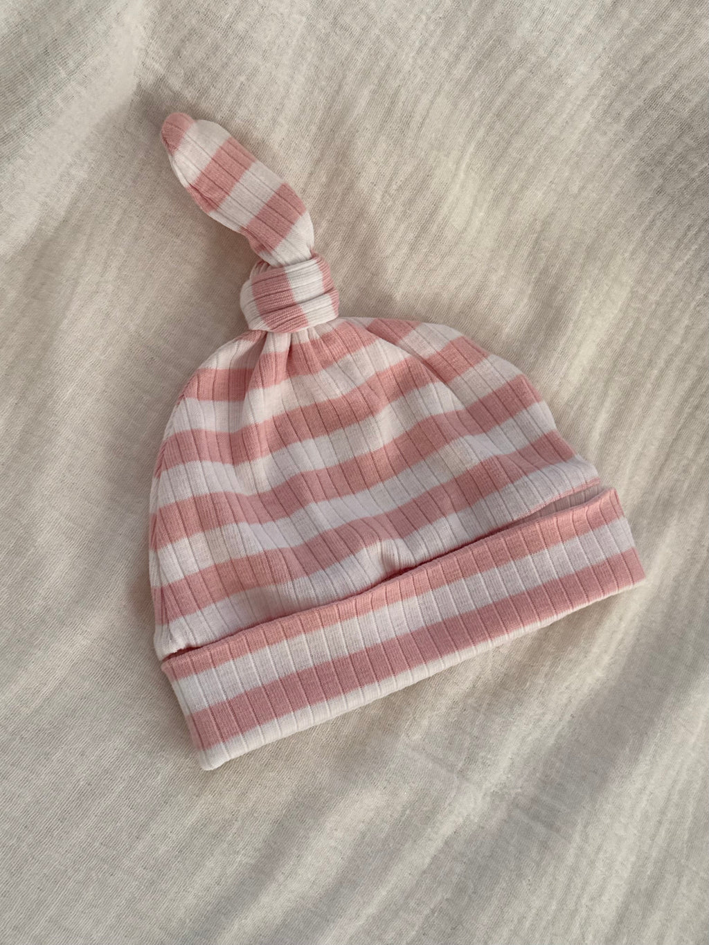 Mutsje - Roze Stripe