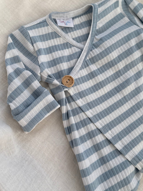 Boxpakje - Dusty Blue Stripe - For Your Little Cutie