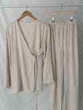 Mama Huispak - Stripe Linen