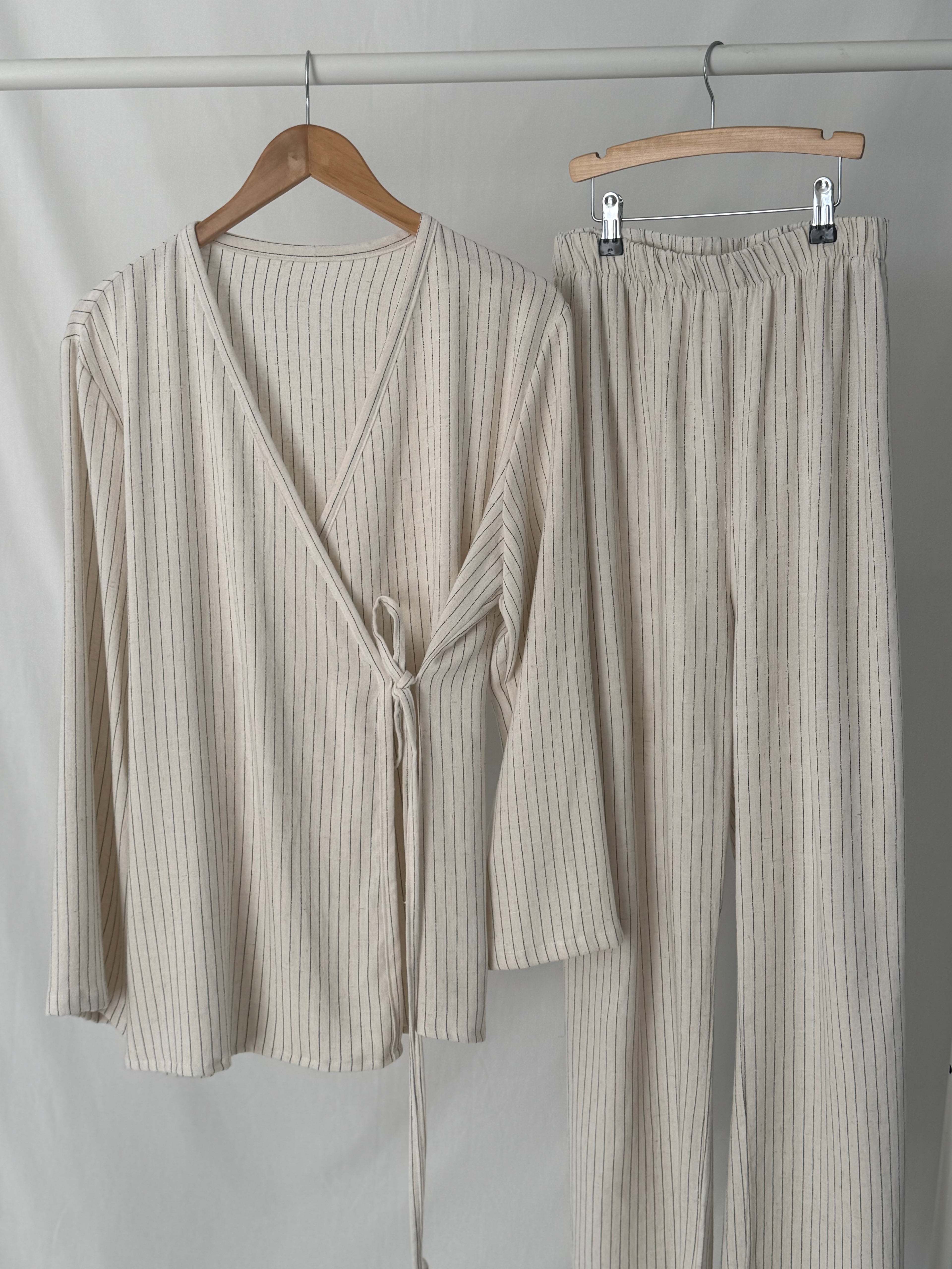 Mama Huispak - Stripe Linen