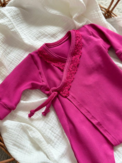 Boxanzug Organic - Fuchsia
