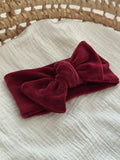 Haarbandje - Burgundy Velours