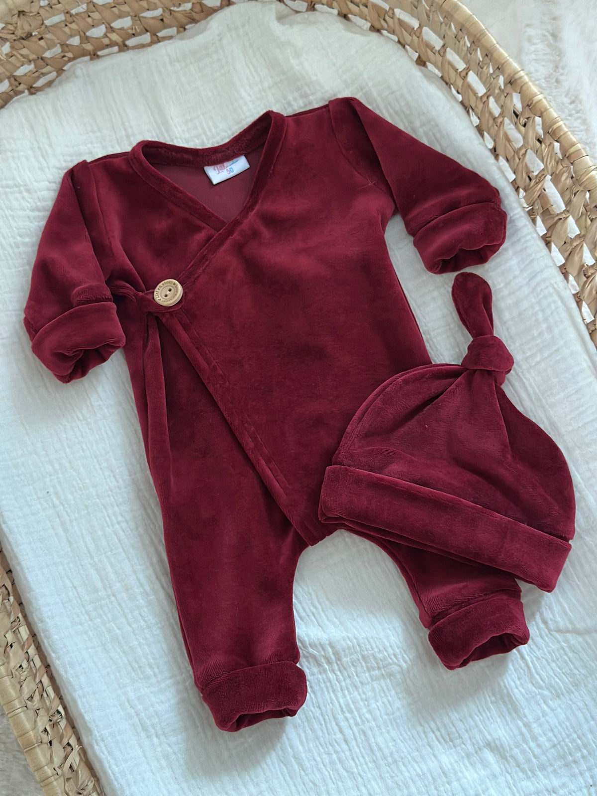 Boxpakje Unisex - Burgundy Velours