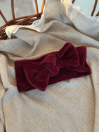 Haarbandje - Burgundy Velours