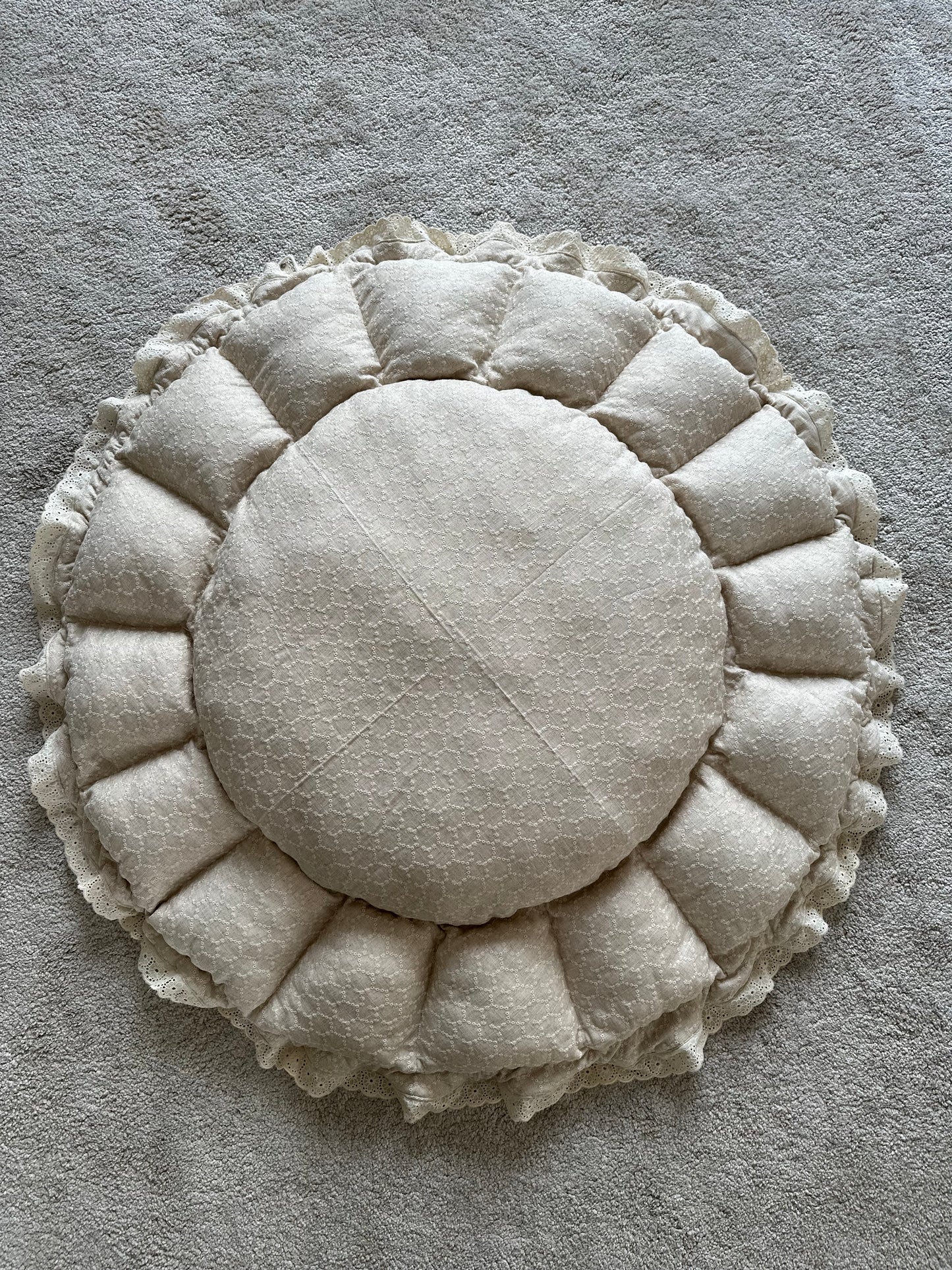 Babynest Linnen embrodery - Sand flower - For Your Little Cutie