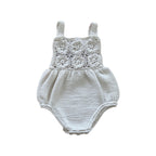 Pakje Dahlia — Gehaakt Wit/Ecru - For Your Little Cutie